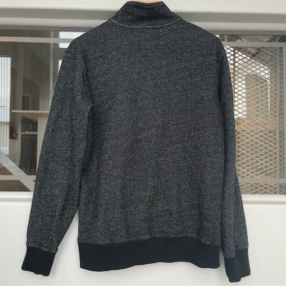 ROOTS Organic Original Half Zip Stein Black Pepper - Picture 8 of 9